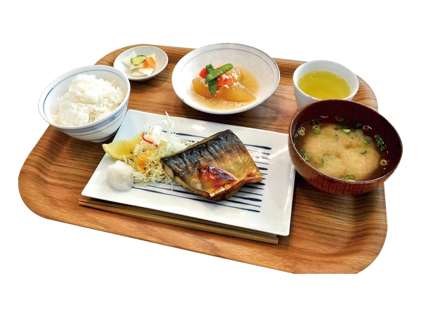 幻の鯖(さば)一夜干し定食